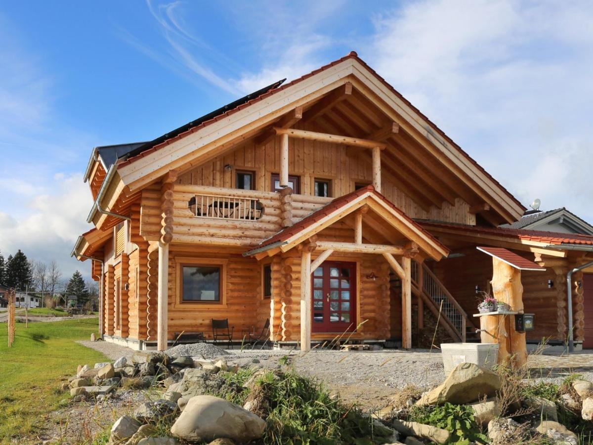 "Allgaeu-Herzl" Alpenchalet Fuer Zwei Ruckholz 外观 照片