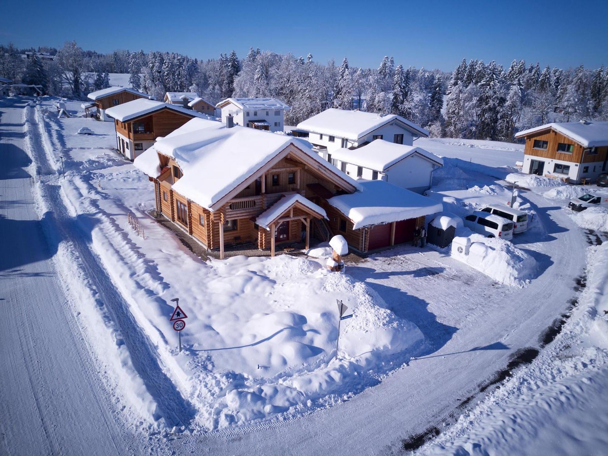 "Allgaeu-Herzl" Alpenchalet Fuer Zwei Ruckholz 外观 照片