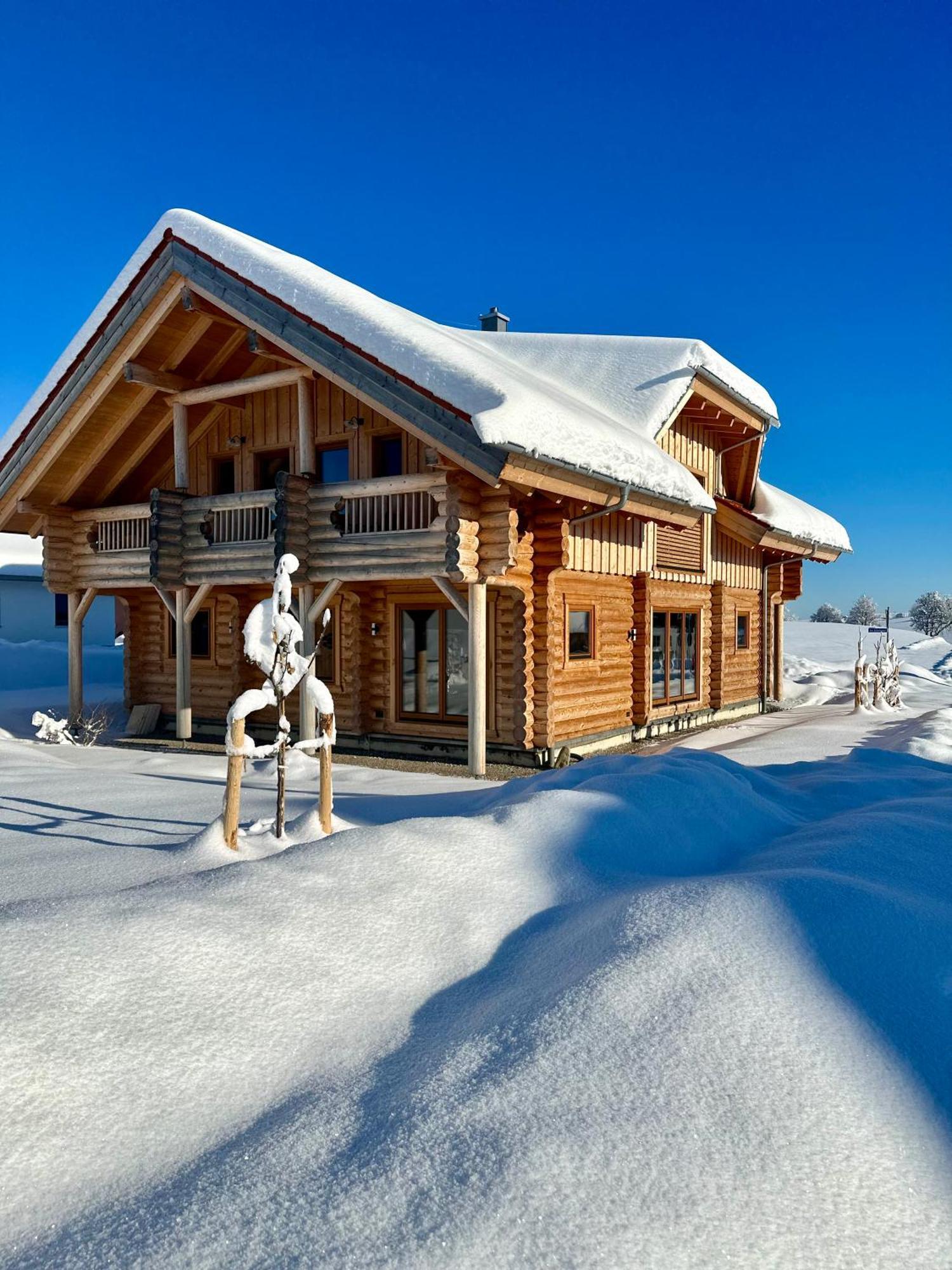 "Allgaeu-Herzl" Alpenchalet Fuer Zwei Ruckholz 外观 照片